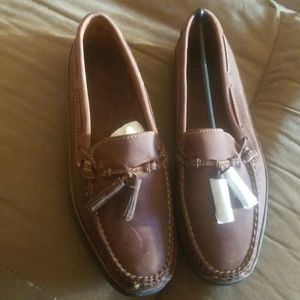 Johnston & Murphy Shawnee Coffee Shoes Mens 9M